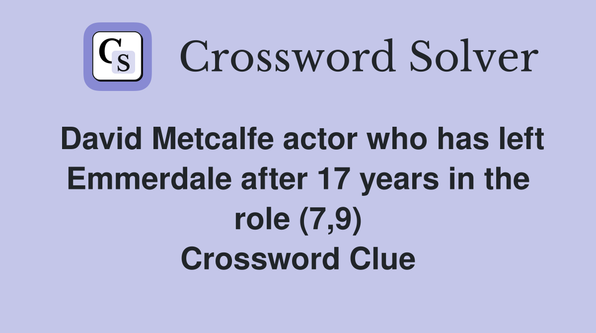 David Metcalfe actor who has left Emmerdale after 17 years in the role